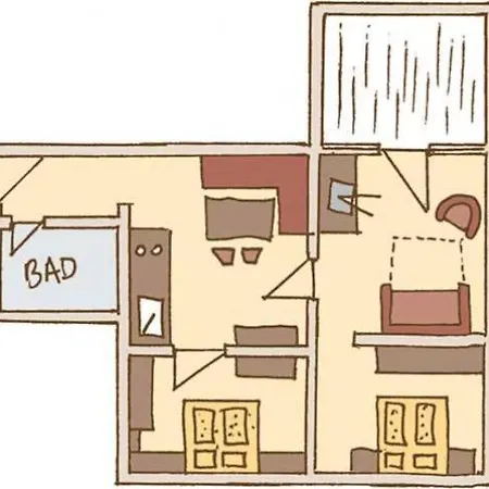 Appartementhaus Kostenzer Lägenhet *